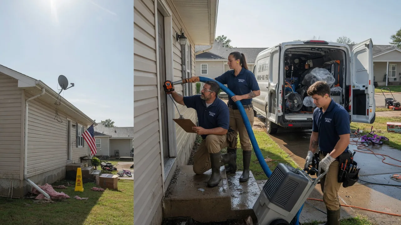 Ceiling Water Damage Restoration in Holbrook, ID near me